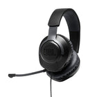 JBL Quantum 100 - Casque gaming filaire circum-aural avec micro amovible - Noir-Casque: Câble audio 3.5mm (longueur: 1.2m)