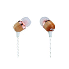 House of Marley – Écouteurs intra-auriculaires EM-JE041-CP SMILE JAMAICA, blanc-Transducteur dynamique de 9 mm