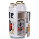 Miller Lite - frigo portable, capacite de 5,4 L (5,7 pte), 8 cannettes, blanc-Poignee de transport à tirette