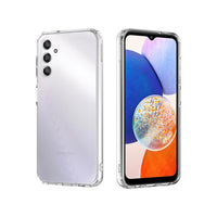 General Supply Goods + Co - etui hybride pour Samsung Galaxy A14, Transparent-Pour Samsung Galaxy A14
