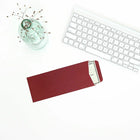 JAM Paper #10 Enveloppes commerciales avec politique - 4,125" x 9,5" - Rouge foncé - Paquet de 25-Quantité : 25 enveloppes par paquet