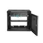 StarTech ® Bâti de serveur à fixation murale 9U, jusquâ€™à 20,8 po de profondeur-Maximisez la compatibilité en changeant les trous d’écrous carrés des rails de montage par des trous taraudés 12-24