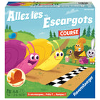 Ravensburger - Allez les Escargots (édition française)-Un premier jeu de parcours qui initie les plus jeunes aux premières règles de jeu de société (reconnaître les couleurs, attendre son tour, respecter celui des autres…)