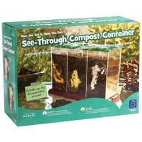 Educational Insights - Contenant à compost transparent Now You See It, Now You Don’t-Groupe d’âge et niveau : Jeunes de 5 ans et plus, à partir de la maternelle
