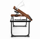 ShoppingAll - Bureau pliable portable pour canapé et lit - Marron-Étanche & Durable: La surface est résistante à l'eau et à l'humidité, rendant les déversements faciles à nettoyer et maintenant l'état impeccable de la table.