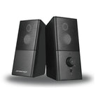 Speedex ES501 Multimedia, 6W Stereo, USB Powered, PC Speaker - Black-Haut-parleur USB PC