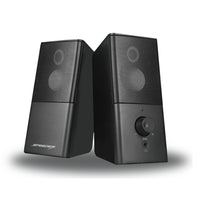 Speedex ES501 Multimedia, 6W Stereo, USB Powered, PC Speaker - Black-Haut-parleur USB PC