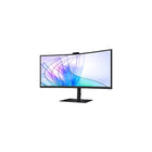 Samsung - ViewFinity S65VC Ultra-WQHD Moniteur incurvé 34 po avec HDR10 KVM, Haut-parleurs - LS34C654VANXGO-Résolution : 3440 x 1441