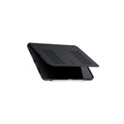 Étui Zugu Alpha pour iPad Pro 11" (Modèle 2020/2021) - Noir-Cuir noir synthétique mat externe de haute qualité