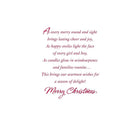 Carte de Noël, Our Wishes to You, Traîneau à neige, Paquet de 18-Qualité de carte style boutique