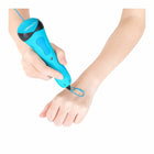 Creality 3D Stylo d'impression - Bleu-Allumez simplement l'alimentation, appuyez sur le bouton d'alimentation pour permettre au filament de se déplacer dans l'extrudeuse