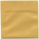 JAM Paper Enveloppes carrées Stardream à fini métallisé, doré, 6,5 po, 50/paquet-Enveloppes dorées Stardream à effet métallisé