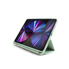Étui JCPal DuraPro avec porte-crayon pour iPad Pro 11" (modèle 2021) - Vert clair-Vert clair, résistant aux chocs