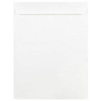 JAM Paper - Enveloppes ouvertes pour catalogue - 9" x 12" - Blanc - Paquet de 50- Couleur blanche