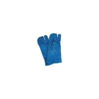 Weld-Mate - Gants De Soudage À Pouce & Paume Doubles À L'Extérieur, À Trois Doigts, Cuir De Vache Refendu, Grand, paquet de 12-Doublure Coton