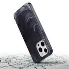 General Supply Goods + Co Hybrid Protective Case for iPhone 13/13 Pro - Black Marble-Protection intégrale