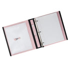 Staples - Reliure Better Binder - 1 po - rose-En poly non collant qui ne garde pas d'empreinte d'encre des pages