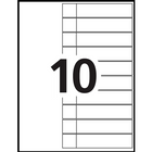 Avery® 11188 Intercalaires Ready Index avec table des matières, onglets couleurs variées,  1-10, 6/pqt-Imprimez rapidement plusieurs jeux à l'aide d'un copieur ou d'une imprimante à laser ou à jet d'encre