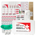 Trousse de premiers soins First Aid Central règlementaire pour l'Ontario - Section 10 - 16-200 personnes-10 po x 14 po x 3.5 po (25.4cm x 35.5cm x 8.9cm)