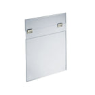 Azar Displays – Cadre pour affiche grand format, plastique, 22 larg. x 28 haut. (po) (182728)-Idéal dans les magasins et les restaurants pour suspendre des affiches sur le mur