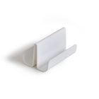 TRU RED - Support pour cartes professionnelles, 2 compartiments, blanc-Fabriqué à partir d'un plastique au fini blanc lustré. S'utilise seul ou en combinaison avec d'autres composants