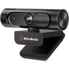 AverMedia -  PW315 Live Streamer 1080p HD 60fps, webcam grand angle 95°-Obturateur de confidentialité intégré pour empêcher la capture involontaire et vous garder en sécurité et protégé