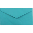 JAM Paper Enveloppes format livret papier recyclé de couleur vive, ferm. gommée, 3 7/8 x 7 1/2 po, bleu de mer, paq./100-Bleu de mer
