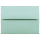 JAM Paper - Enveloppes à rabat droit format livret avec fermeture gommée, 4 3/8 x 5 3/4 po, bleu turquoise, 100/paquet-Bleu turquoise