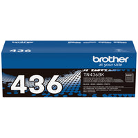 Cartouche de toner Brother TN436BK, très haut rendement (TN436BK)-Cartouche de toner à très haut rendement, jusqu’à 6 500 pages