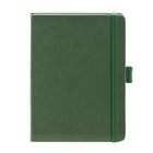 Ordinateur portable à couverture rigide General Supply Goods + Co PU - Vert-256 feuilles, 7,9 po x 5,5 po