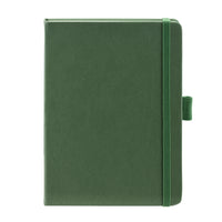 Ordinateur portable à couverture rigide General Supply Goods + Co PU - Vert-256 feuilles, 7,9 po x 5,5 po