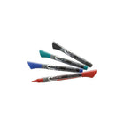 QuartetMD - Marqueurs à effacement sec EnduraGlideMD - pointe ultra fine - couleurs variées - paquet de 4-Marqueurs à effacement à sec haut de gamme qui offrent toujours des couleurs vives
