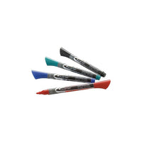 QuartetMD - Marqueurs à effacement sec EnduraGlideMD - pointe ultra fine - couleurs variées - paquet de 4-Marqueurs à effacement à sec haut de gamme qui offrent toujours des couleurs vives