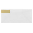 Jam Paper Étiquettes postales, 1 x 2,63 po, or métallique, 120/paquet (40732537)-Doré métallique
