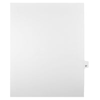 Mark Maker – Onglets séparateurs juridiques blancs, 1/25 onglets, format lettre, sans trous, numéro 67, 25/paquet-Onglets séparateurs blancs, 1/25 onglets