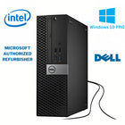 Dell - Ordinateur de bureau OptiPlex 7040 SFF remis à neuf - Intel Core i5-6500 - 256 Go SSD -16Go RAM -Windows 10 Professionnel-Memoire : 16 Go de RAM DDR4