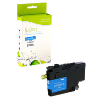 fuzion - Brother LC-3035C Cartouche D'Encre Compatible - Rendement Haut - Cyan-Couleur d'encre: Cyan