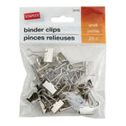 Staples – Pinces relieuses, petites, 3/4 po, argenté, 25/pqt -Des pinces en métal robustes pour bien retenir les papiers