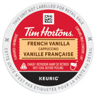 Cappuccino à la vanille française Tim Hortons - 6 x 10 capsules K-Cup à usage unique-10 unités