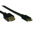 Electronic Master – Câble HDMI mâle à mini mâle de 6 pi, 0,8 x 6,3 x 6,3 po, noir-Résolution HD intégrale 1080p et au-delà