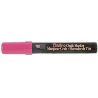 JAM Paper – Marqueur craie à pointe biseautée, rose vif (526483HP)-Marqueur craie rose vif