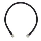 SureCall - Câble coaxial de SureCall avec faible perte SC400 de 2’ et connecteurs N-Mâle - Noir-Résistant aux intempéries et au rétrécissement pour que vous n'ayez plus jamais à vous en soucier