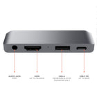 Satechi Hub USB-C Pro Mobile - Gris sidéral-1 x HDMI port - up to 4K 60Hz