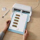 Cricut - Vinyle imprimable 8,5" x 11" - Blanc - Paquet de 12-5