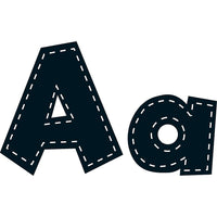 Ressources créées par l'enseignant Lettres de police amusantes de 4 po, point noir, paquet de 480-Créez des tableaux d'affichage, des centres de classe, des panneaux, des bannières et d'autres affichages