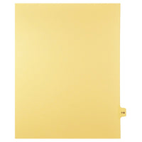 Markmaker - 25 tabs/PQT,5 PQT/Boite, Intercalaires imprimes Legal, Chamois, 1/15th coupe| format lettre, sans trous, Numero 118-Intercalaires imprimes Legal