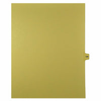 Mark Maker – Onglets séparateurs juridiques beiges, 1/15 onglets, format lettre, sans trous, numéro 159, 25/paquet-Onglets séparateurs beiges, 1/15 onglets