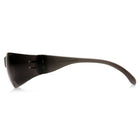 Pyramex – Lunettes de sécurité Intruder, verre gris-renforcé, 12/paquet-Le couvre-nez fixe les verres et empêche le glissement