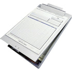 Staples - Porte-formulaires à charnière au-dessus, aluminium, 8 1/2 po x 12 po-Un moyen pratique de manipuler et de ranger les formulaires