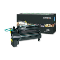 Lexmark – Cartouche de toner du programme de retour, laser, rendement très élevé, fabricant d'origine, jaune, (C792X1YG)-Technologie d’impression : Laser
